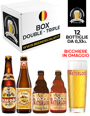 BOX "BELGIO TRIPLE E DUBBEL" + bicchiere in omaggio